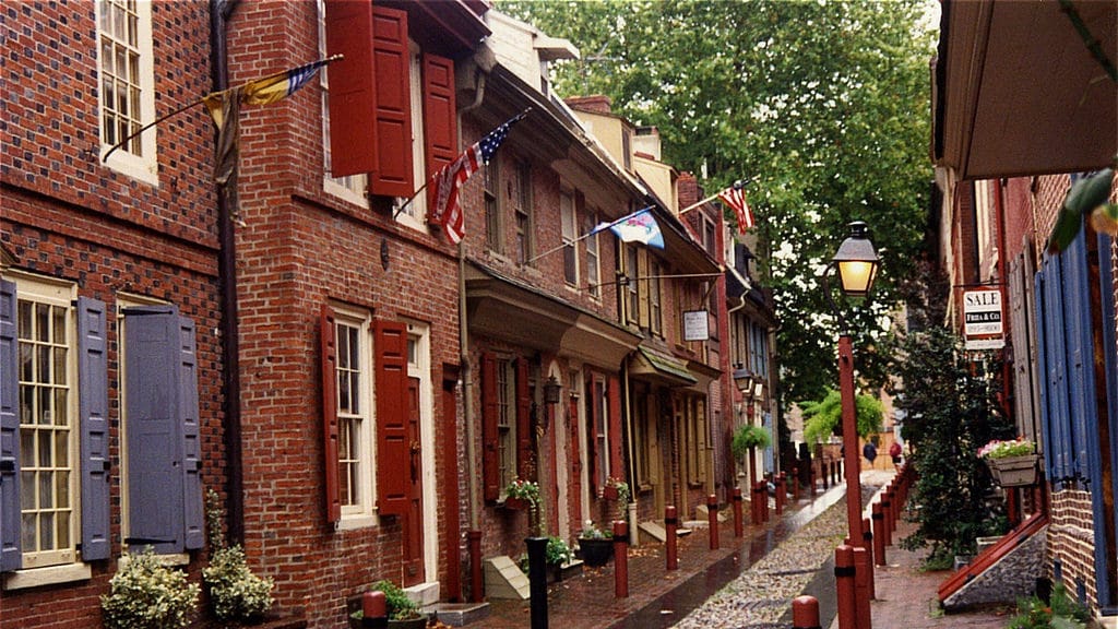 elfreth's alley old city philadelphia