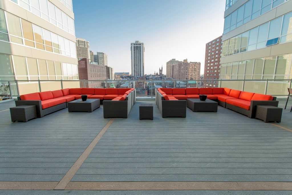 2040 Market Street Apartments Sky Deck Lounge