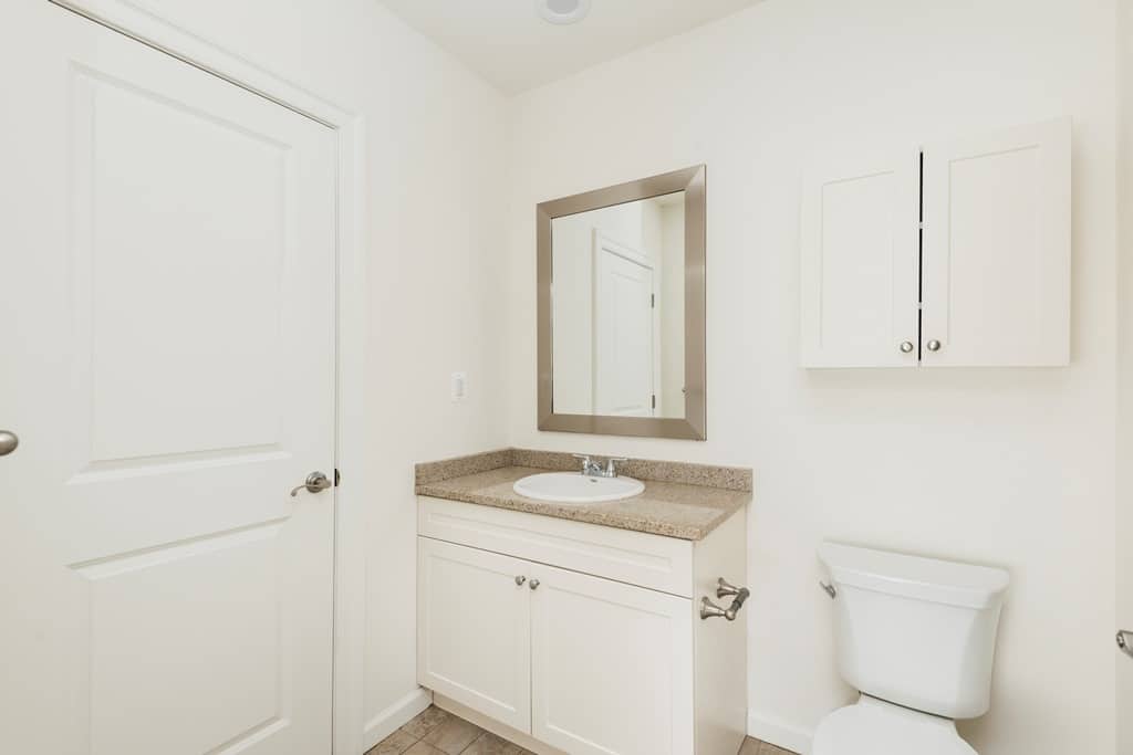 2040 Market Street Apartments Bathroom Sink Cabinets