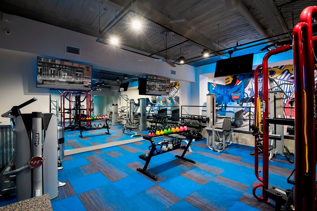 218 Arch Street Apartments Fitness Center