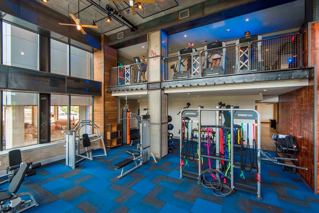 One Water Street Apartments Fitness Center Equipment