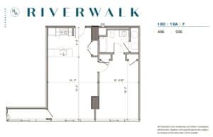 riverwalk philly one bedroom floor plan apartment for rent