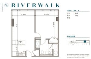 riverwalk philly one bedroom apartment