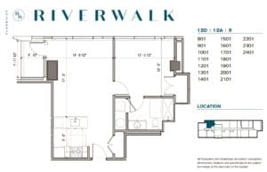 riverwalk philadlephia luxury apartments one bedroom