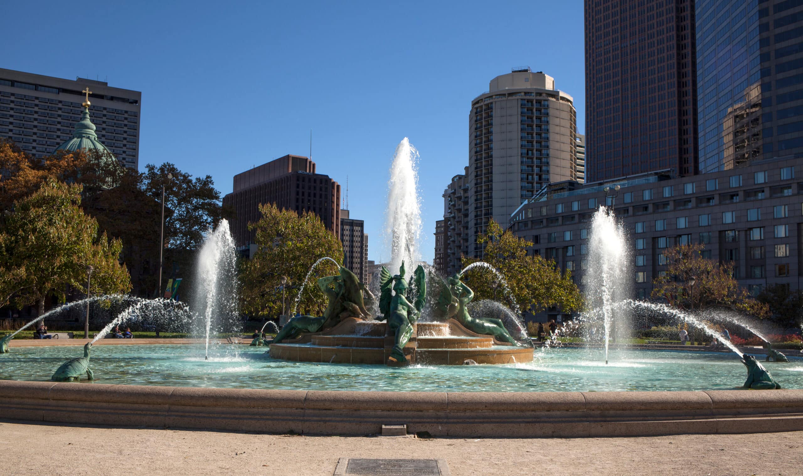 Logan square fountain
